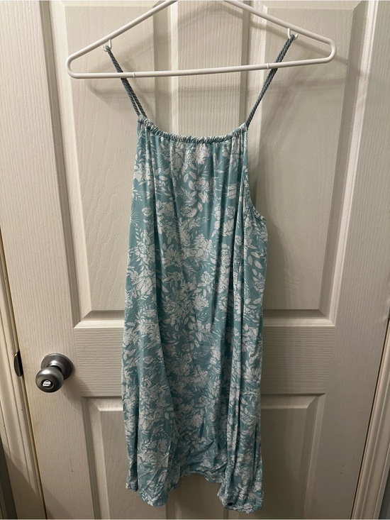 Roxy Dresses & Skirts - Roxy Blue Floral Slip Dress